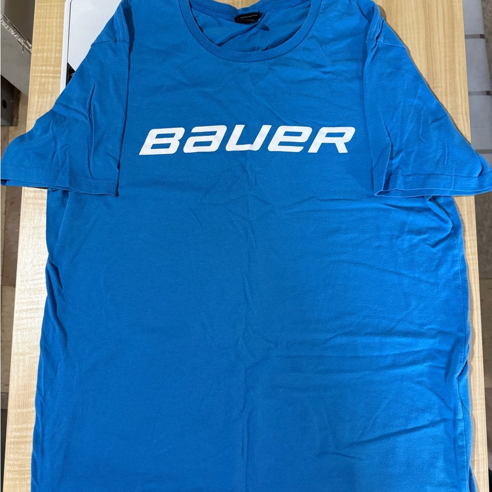 Bauer Men's Vibrant Blue Short Sleeve Tee